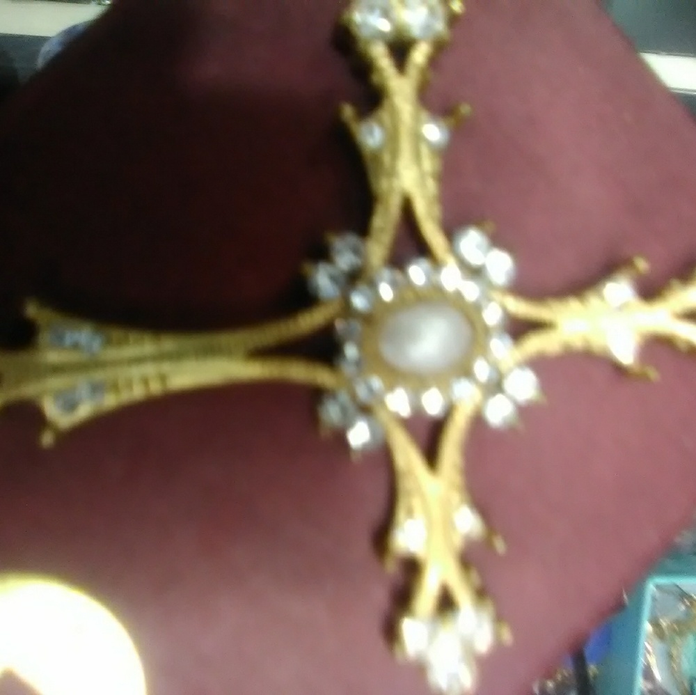 Gold plated cross